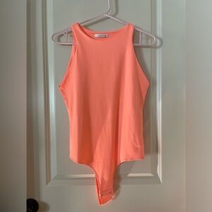 ReoRia Women’s Peach Bodysuit